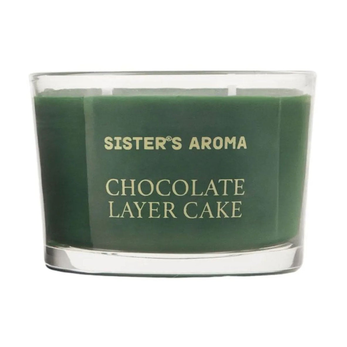 Ароматична свічка Sister's Aroma Perfumed Candle, Chocolate Layer Cake, 150 г
